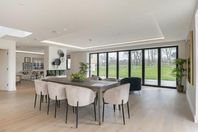 Internal photos are of the show home