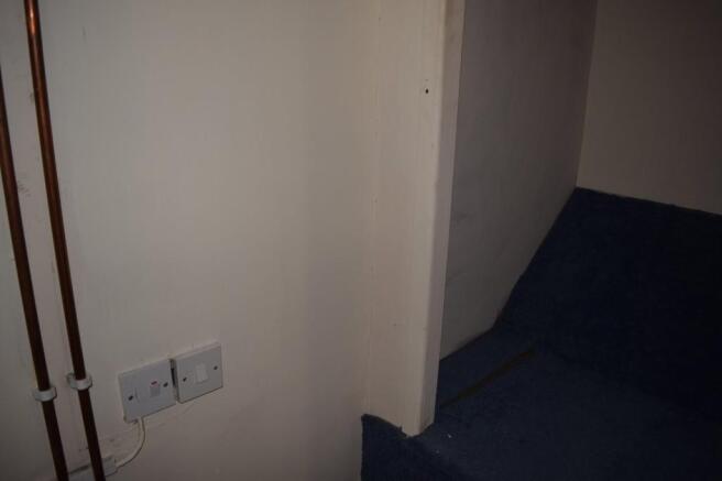 Cupboard off fron...
