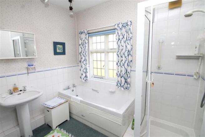 Part Tiled Bathroom