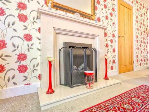 lounge - fireplace