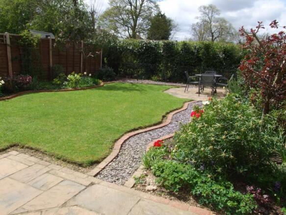 Rear garden