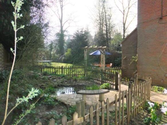 Patio & Pond