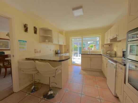 Kitchen looking outward
