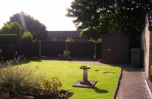 Rear garden