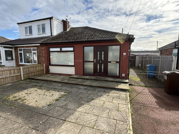 Two bedroom, semi-detached bungalow