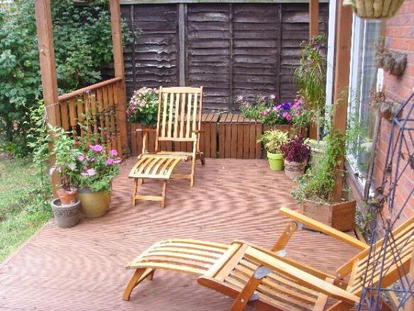 Deck area