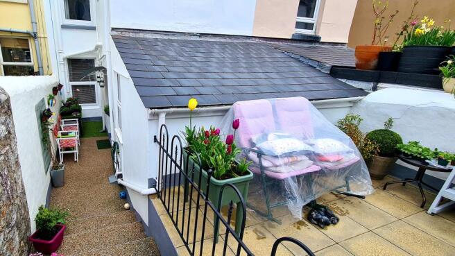 Rear garden