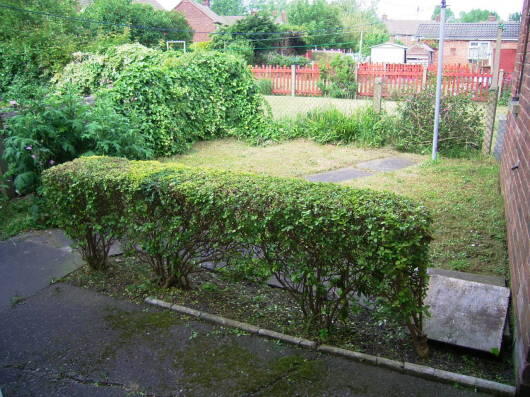 Rear garden