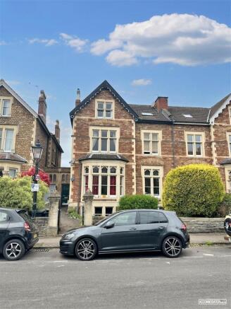 Charming period property with large bay windows...