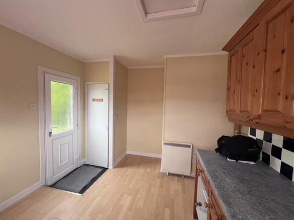 Kitchen rear door