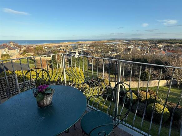 VIEW FROM KITCHEN BALCONY