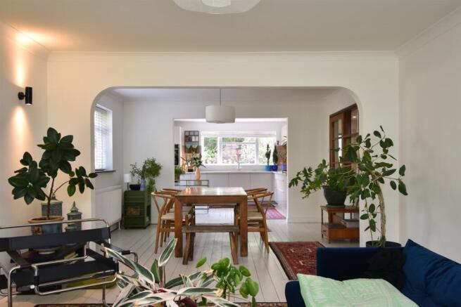 Open plan living space