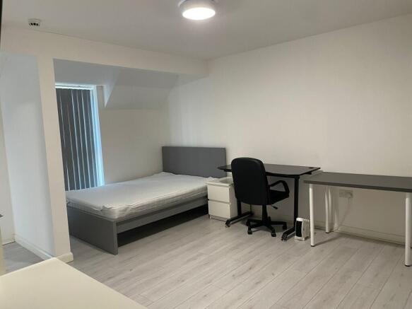 Bedroom and living space