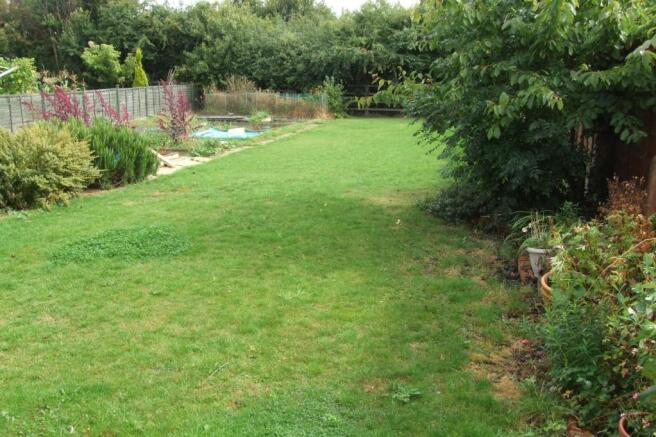 Rear garden
