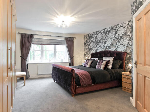 Master bedroom with en-suite