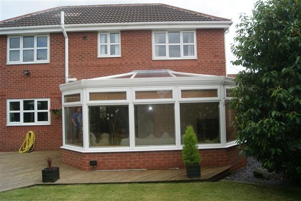 Rear view Conservatory