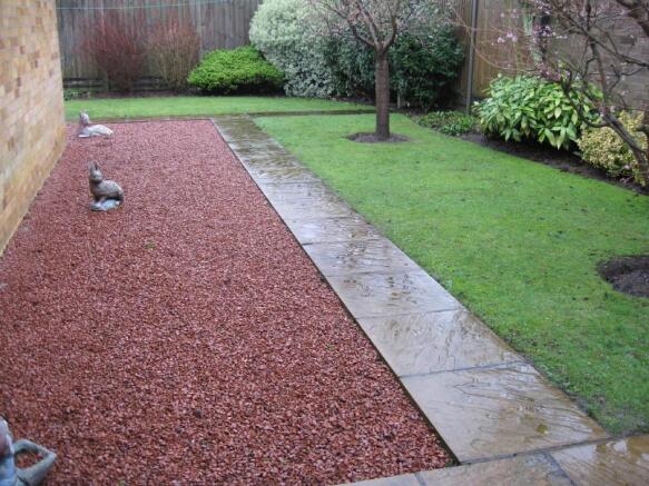 Rear garden