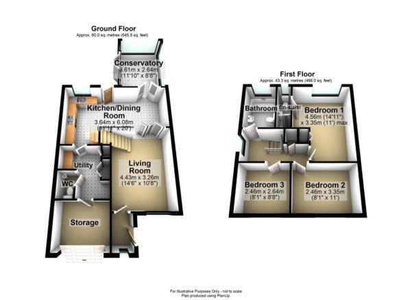 1Raker Close, Wheldrake, 3D.