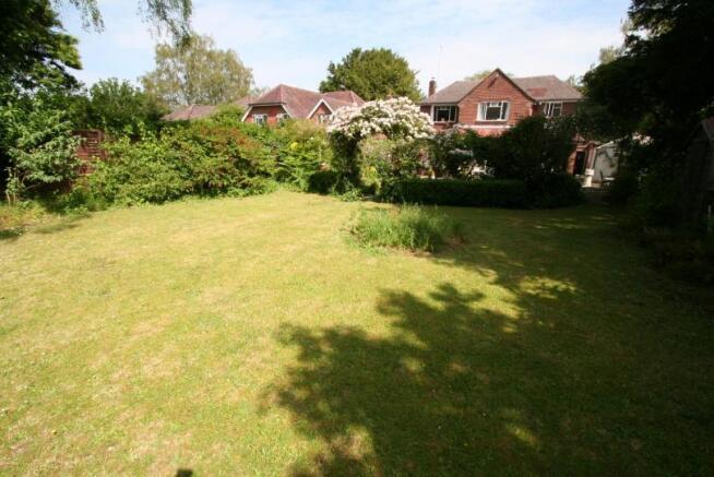 Rear of property/garden