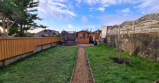 Rear garden