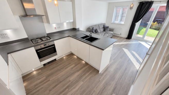 Open Planned Kitchen/Lounge