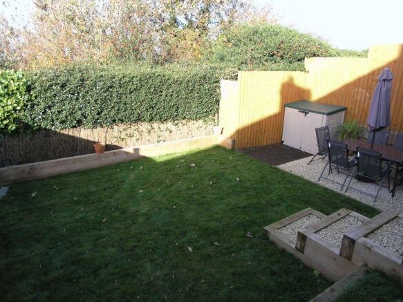 Rear garden
