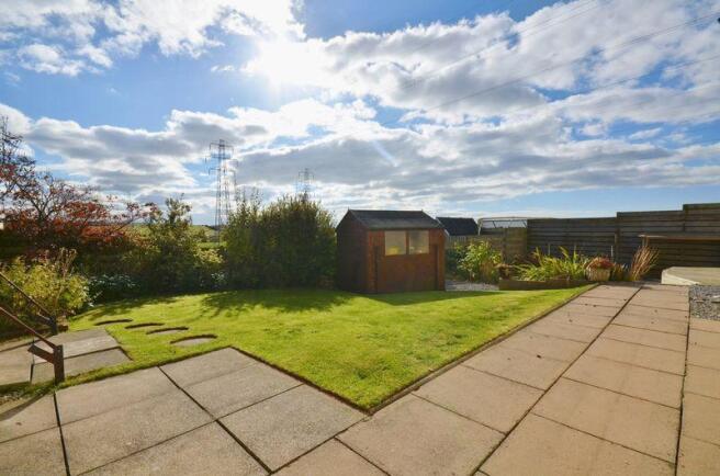 Rear garden