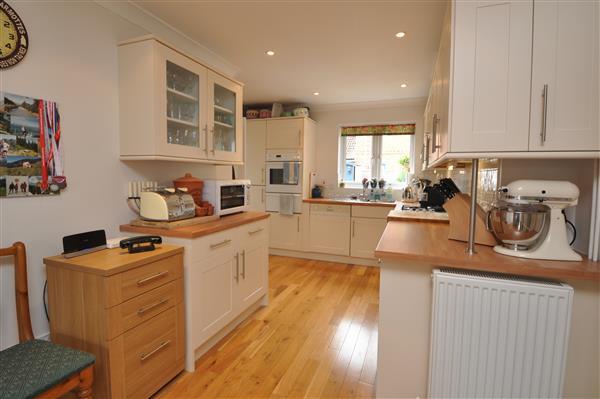View of kitchen