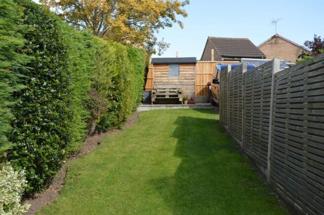 Rear garden