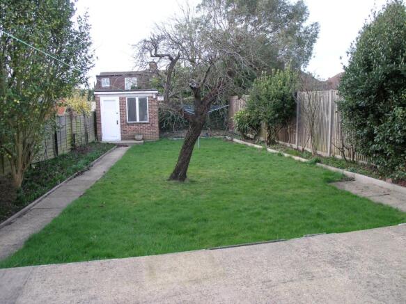 Rear garden