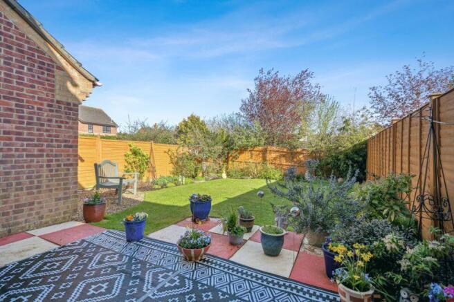 Rear garden