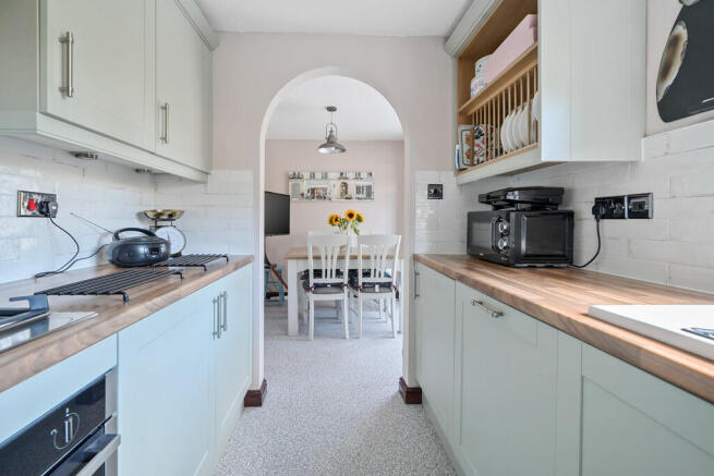 Kitchen through t...