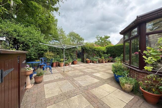 Rear Patio Area