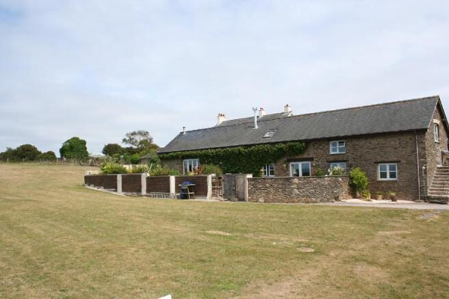Paddock and rear elevation