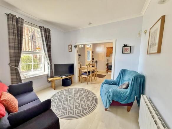 Lounge to kitchen