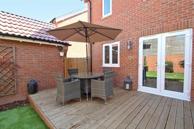 Rear garden