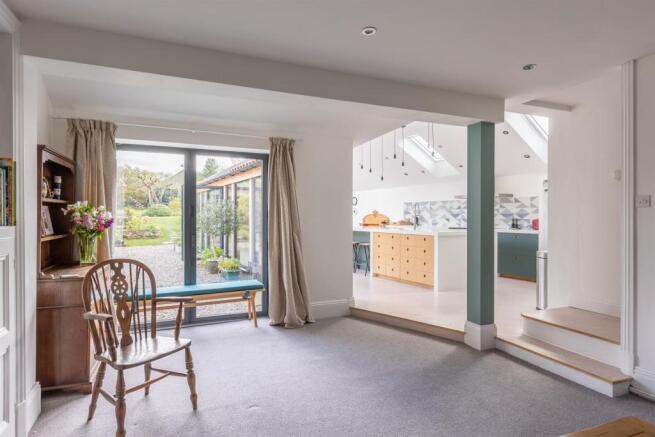 Drawing Room through to Kitchen