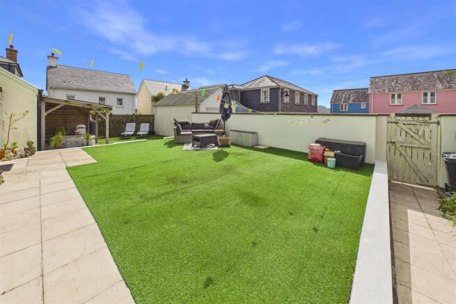 Rear garden and access