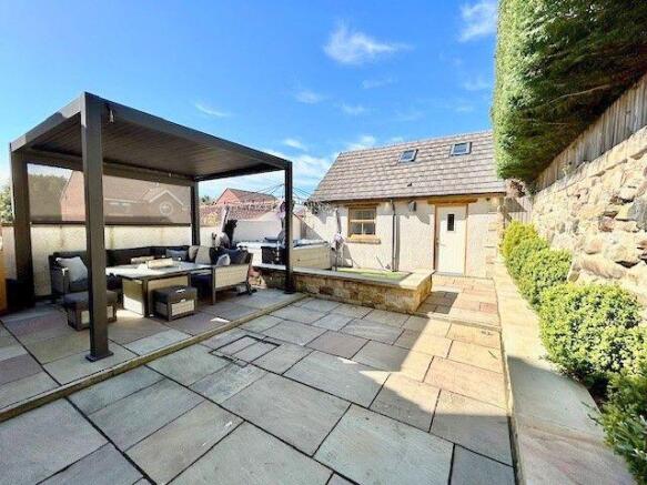 Rear and Detached Garage