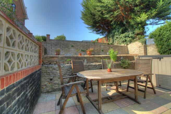 Rear Patio Area