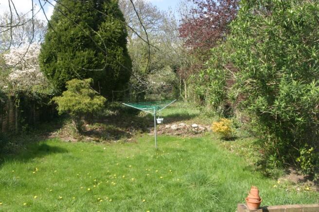 Rear garden