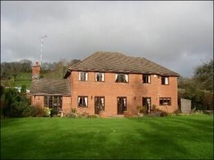 Rear of property