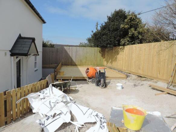 Rear garden