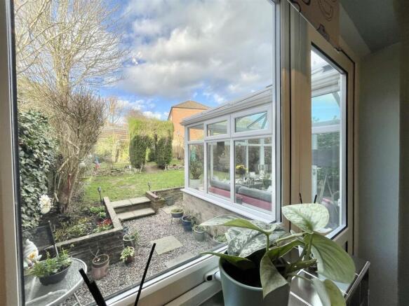 view from kitchen