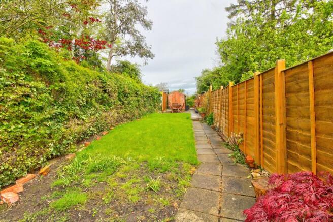 Rear garden