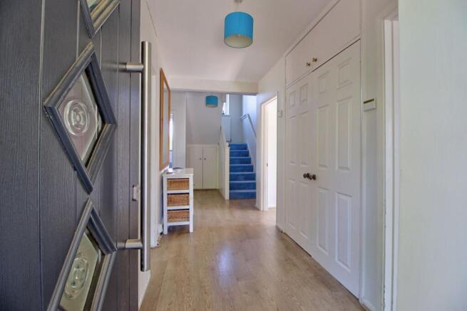 Welcoming entrance with excellent storage