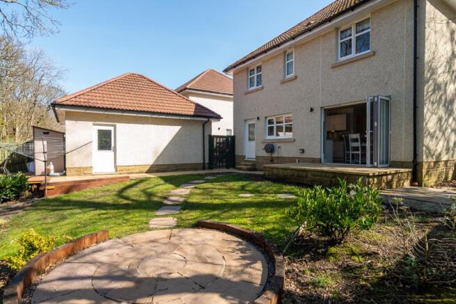 Rear garden