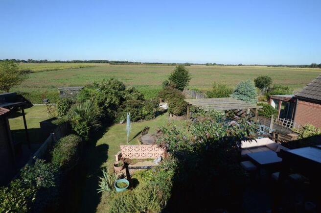 Rear garden an...