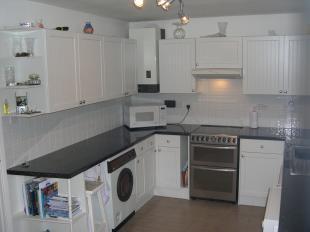 re-fitted kitchen