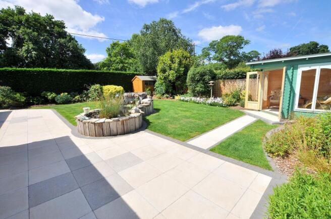 Rear garden
